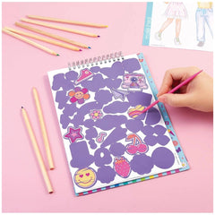 Make It Real - Fashion Design Sketchbook Arte Vibrazioni Groovy - Arti e Mestieri