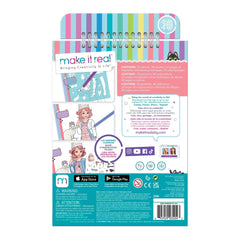Make It Real - Fashion Design Sketchbook Pretty Kitty - Arts & Crafts