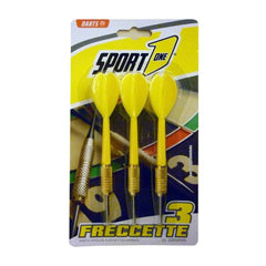 Mandelli - Sport1 3 Darts 15 gr Giallo - Giocattoli Sportivi