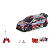 Mondo - Hyundai I20 WRC Radiocomandato 2.4 GHz 1:24 Funzione Completa con Carrozzeria in Lexan - Veicoli da Gioco