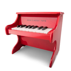 New Classic Toys - Pianoforte - 18 Tasti - Rosso - Strumenti Musicali