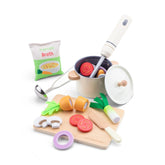 New Classic Toys - Play Food - Soup Making Set - Pretend Professions & Role Playing