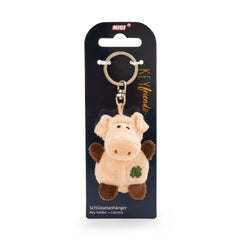 NICI - Keyholder Pig with Cloverleaf - Collectibles