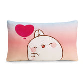 NICI - Cuscino a forma di cuore Molang - Animali di peluche