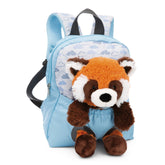 NICI - Travel-Friends-Backpack-With-Soft-Toy-Red-Panda-Collectibles