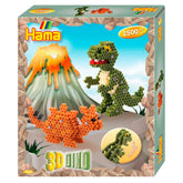 Pet Hama Ironing Bead Set - 3D Dino 2500 Pcs.