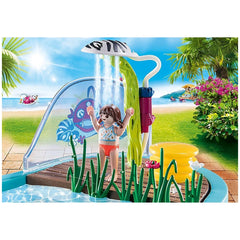 Playmobil Family Fun Piscina con Splash d'Acqua - 70610
