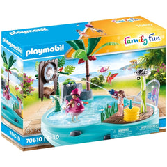Playmobil Family Fun Piscina con Splash d'Acqua - 70610