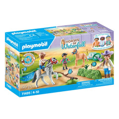Playmobil Cavalli del Torneo dei Pony della Cascata - 71495