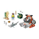 PLAYMOBIL - Caccia al tesoro con sottomarino - Set di gioco