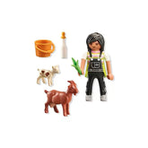 PLAYMOBIL - Donna con Capre - Set di Giocattoli