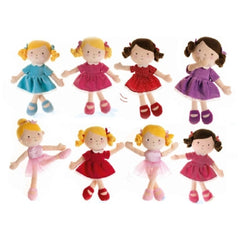 Plush & Co Gemelle Sorelle Bambole di Peluche 30 cm - Assortite