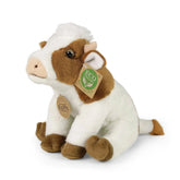 Rappa - Mucca Morbida 18 cm - Animali di Peluche Eco-Friendly