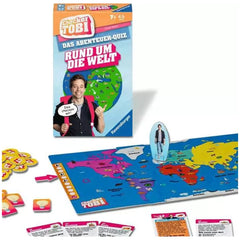 Ravensburger - Checker Tobi Intorno al Mondo - Giochi da Tavolo