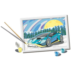 Ravensburger - Creart Blue Lamborghini - Painting By Numbers - Arts & Crafts
