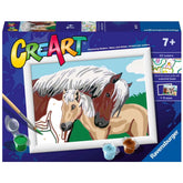 Ravensburger - Creart Amore Materno - Pittura per Numeri - Arti e Mestieri