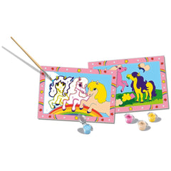 Ravensburger - Creart Prancing Ponies - Painting By Numbers - Arts & Crafts