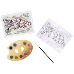 Ravensburger - Creart Sleeping Cats And Dogs - Painting By Numbers - Arts & Crafts