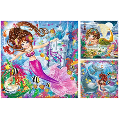 Ravensburger - Sirene Incantevoli - 3x49 Pezzi - Puzzle