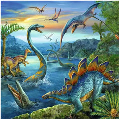 Ravensburger - Fascination With Dinosaurs - 3x49 Pieces - Puzzles