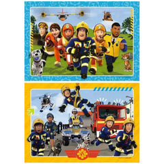 Ravensburger - Fireman Sam - Il soccorso è in arrivo - 2x12 pezzi - Puzzle