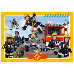 Ravensburger - Fireman Sam - Il soccorso è in arrivo - 2x12 pezzi - Puzzle