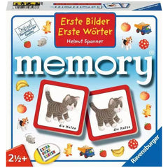 Ravensburger - Prime Immagini - Prime Parole Memory - Gioco da Tavolo - Edizione Tedesca