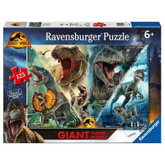 Ravensburger - Jurassic World - 125 Pezzi - Puzzle Gigante da Pavimento