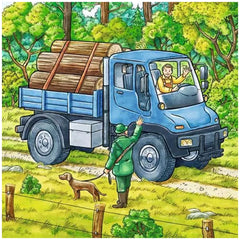 Ravensburger - Grande Macchinario Agricolo - 3x49 Pezzi - Puzzle