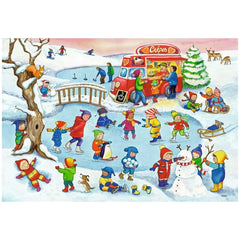 Ravensburger - Tempo Libero Al Lago - 2x24 Pezzi - Puzzle