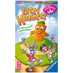 Ravensburger - Lotti Karotti, La corsa dei conigli - Gioco da tavolo - Istruzioni multilingue