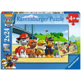 Ravensburger - Paw Patrol - Cani Eroici - 2x24 Pezzi - Puzzle