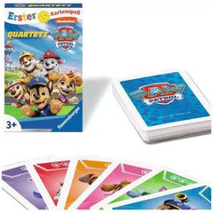 Ravensburger - Paw Patrol Quartetto - Giochi da Tavolo