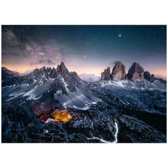 Ravensburger - Puzzle-1000-Pieces-Beautiful-Mountains