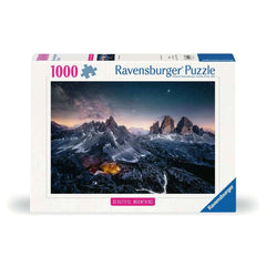 Ravensburger - Puzzle-1000-Pieces-Beautiful-Mountains