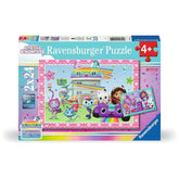 Ravensburger - Puzzle 2x24 Pezzi Gabby's Dollhouse - Puzzle