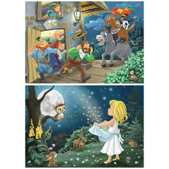 Ravensburger - Puzzle 2x24 Pezzi - Puzzle