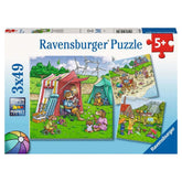 Ravensburger - Ricarica le tue batterie - 3x49 pezzi - Puzzle