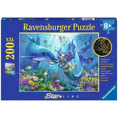 Ravensburger - Paradiso Sottomarino Splendente - 200 Pezzi - Puzzle
