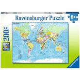 Ravensburger - Il Mondo - 200 Pezzi - Puzzle