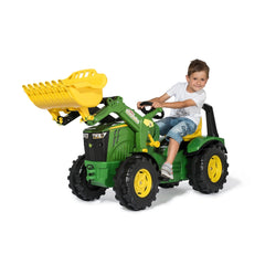 Rolly Toys - Rollyx-Trac Premium John Deere 8400R Escavatore Giocattolo da Corsa