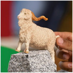 Schleich - Farm World - Male Angora Goat - Action & Toy Figures - 13970
