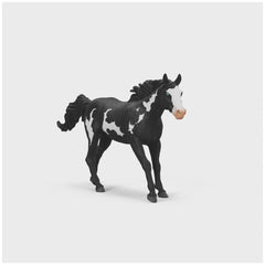 Schleich - Horse Club - Cavallo Castrato Paint - Figure d'Azione e Giocattoli - 14900