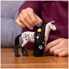 Schleich - Horse Club Sofia's Beauties - Cavallo Knabstrupper Stallone - Action e Figure da Gioco - 42622