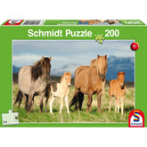 SCHMIDT SPIELE - Family of Horses 200 Pcs Children’s puzzles - Puzzles