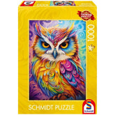 SCHMIDT SPIELE - Il Pappagallo Gufo 1000 Pezzi Puzzle per Adulti - Puzzle
