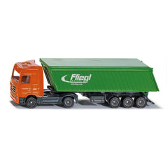 Siku - Camion Mercedes-Benz con rimorchio ribaltabile Fliegl - Veicoli da gioco