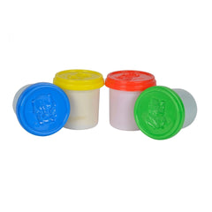 Simba Art & Fun Soft Dough set includes three colorful containers with blue, yellow, and green lids for creative modeling fun