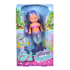 Simba - Evi LOVE Sirena Glitter - Bambole, Set di Gioco e Figure Giocattolo