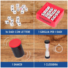 Spin Master - Set di Gioco Scarabeo Shake - Edizione Italiana